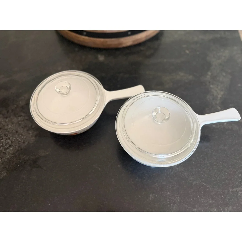 CorningWare  2 Pan Set,  Menuette Series in Wildflower